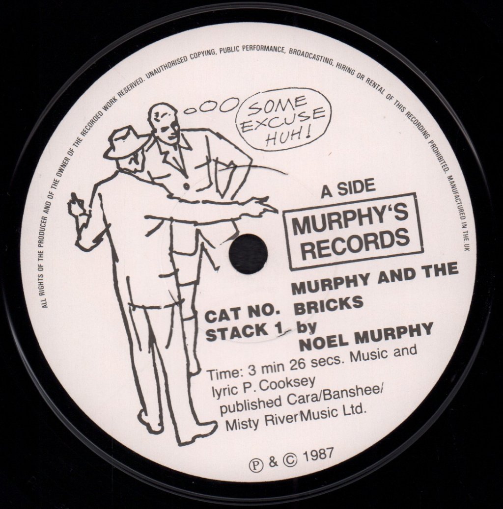 Noel Murphy - Murphy And The Bricks - 7 Inch