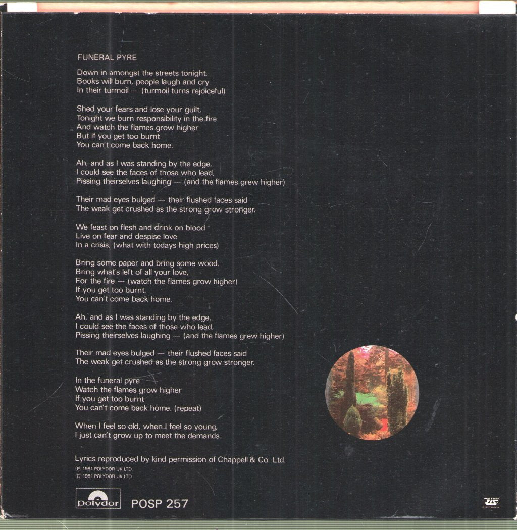 Jam - Funeral Pyre - 7 Inch