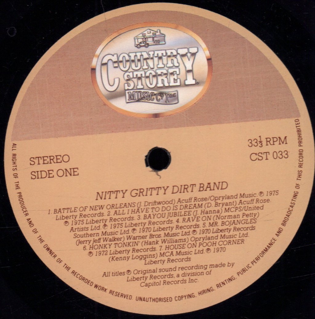 Nitty Gritty Dirt Band - Very Best Of - Lp