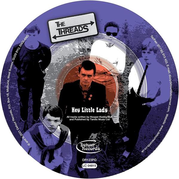 Threads - Hey Little Lady EP 7" / Vinyl Picture Disc - 7 Inch