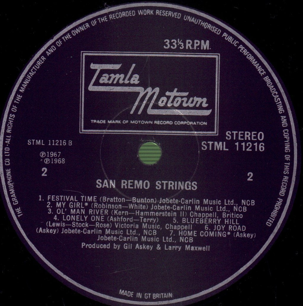 San Remo Strings - San Remo Strings Swing - Lp