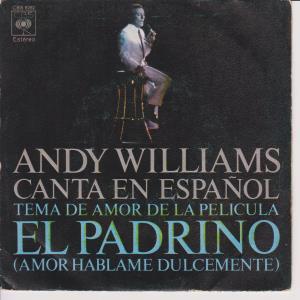 Andy Williams - El Padrino - 7 Inch