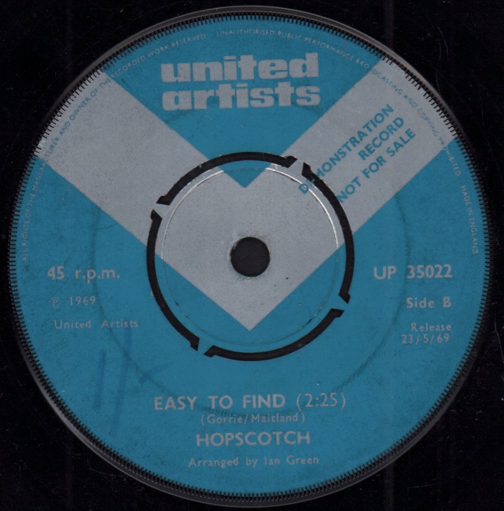 Hopscotch - Longl Black Veil - 7 Inch