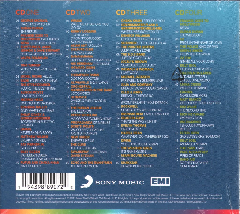 Various Artists - Now Yearbook '84 - Cd Set