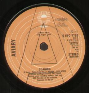 Aviary - Soaring - 7 Inch