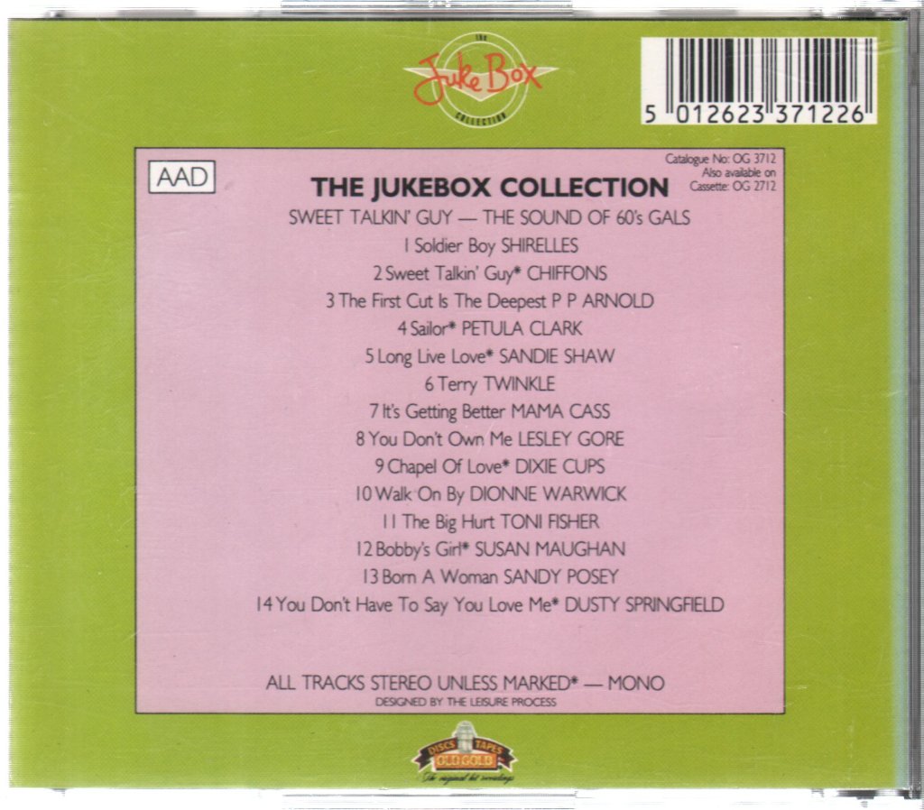 Various Artists - Sweet Talkin' Guy - The Sound Of The 60's Gals - Cd