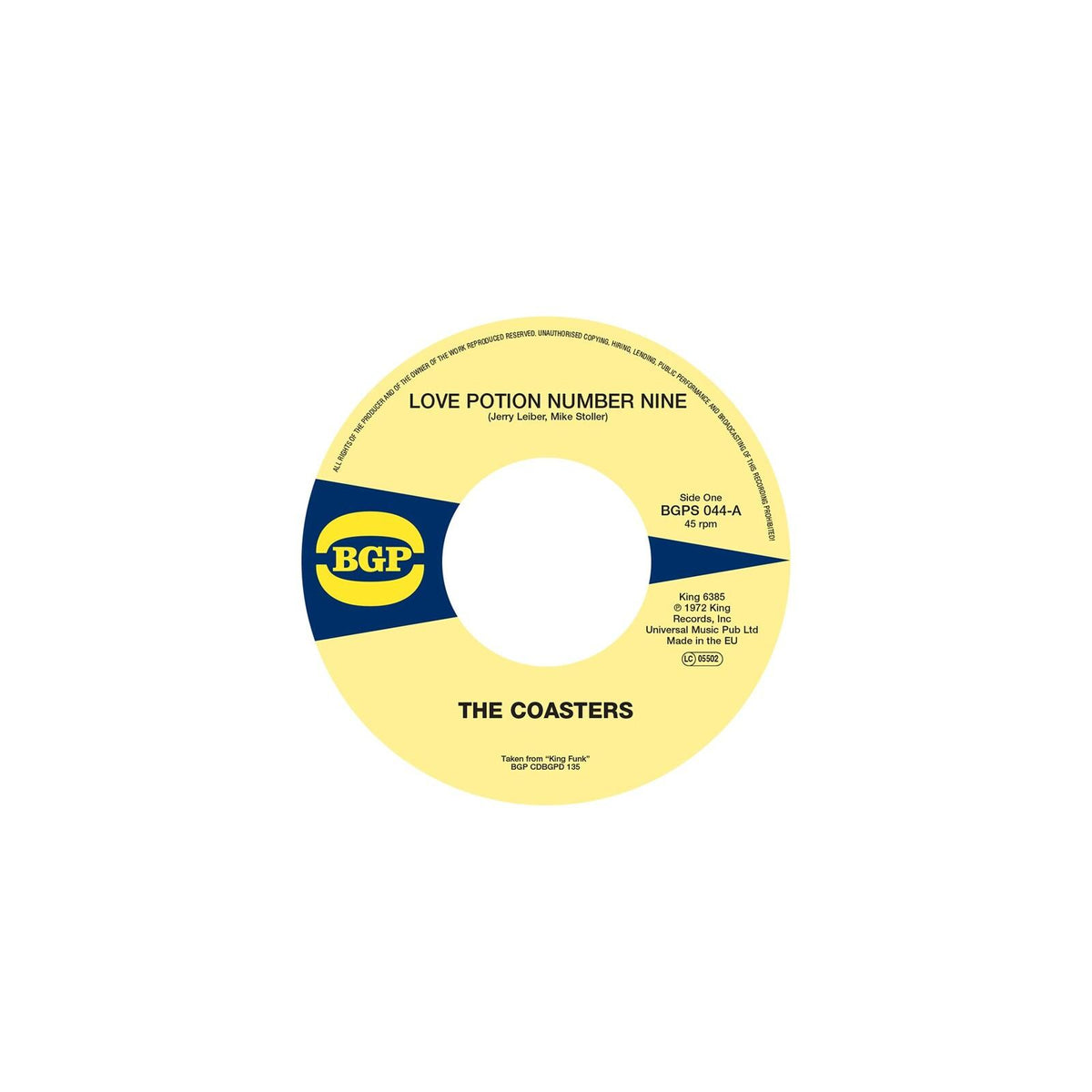 Coasters - Love Potion Number Nine / Cool Jerk - 7 Inch