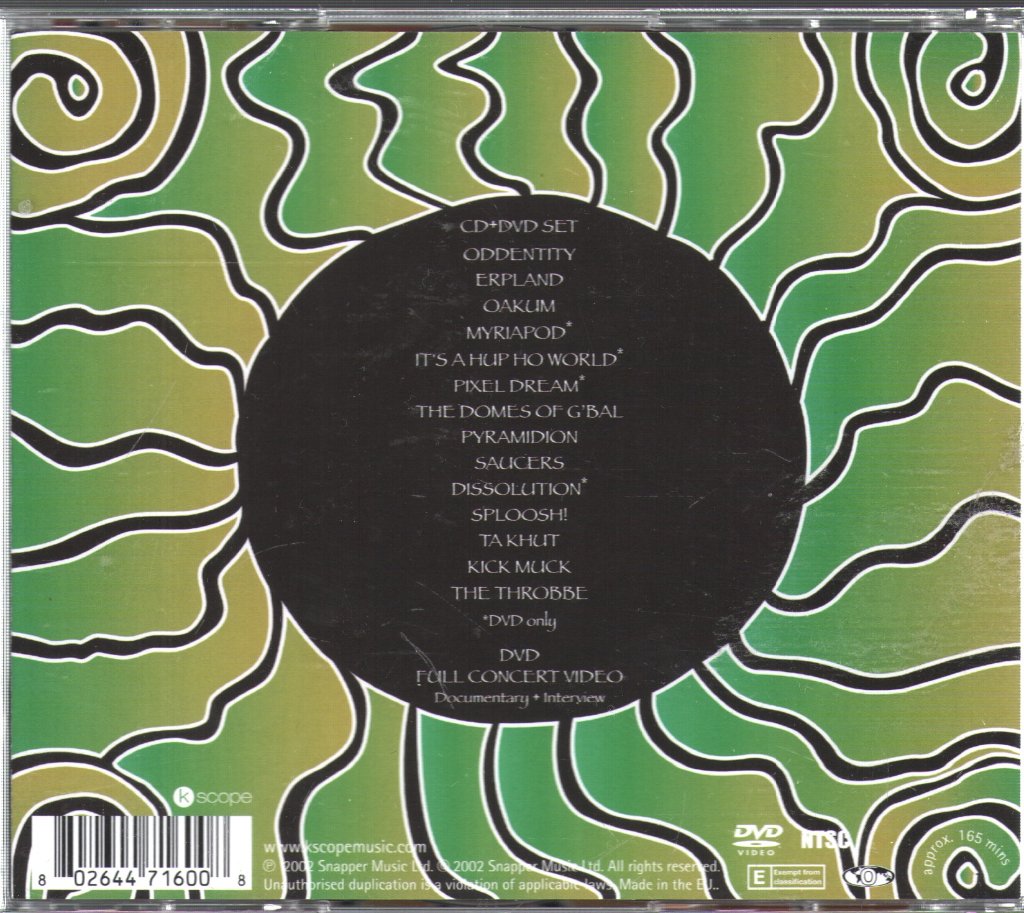 Ozric Tentacles - At The Pongmasters Ball - Cd