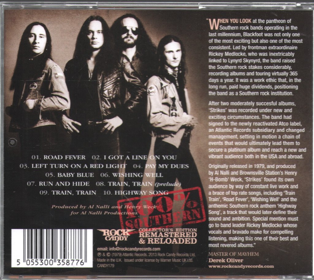 Blackfoot - Strikes - Cd