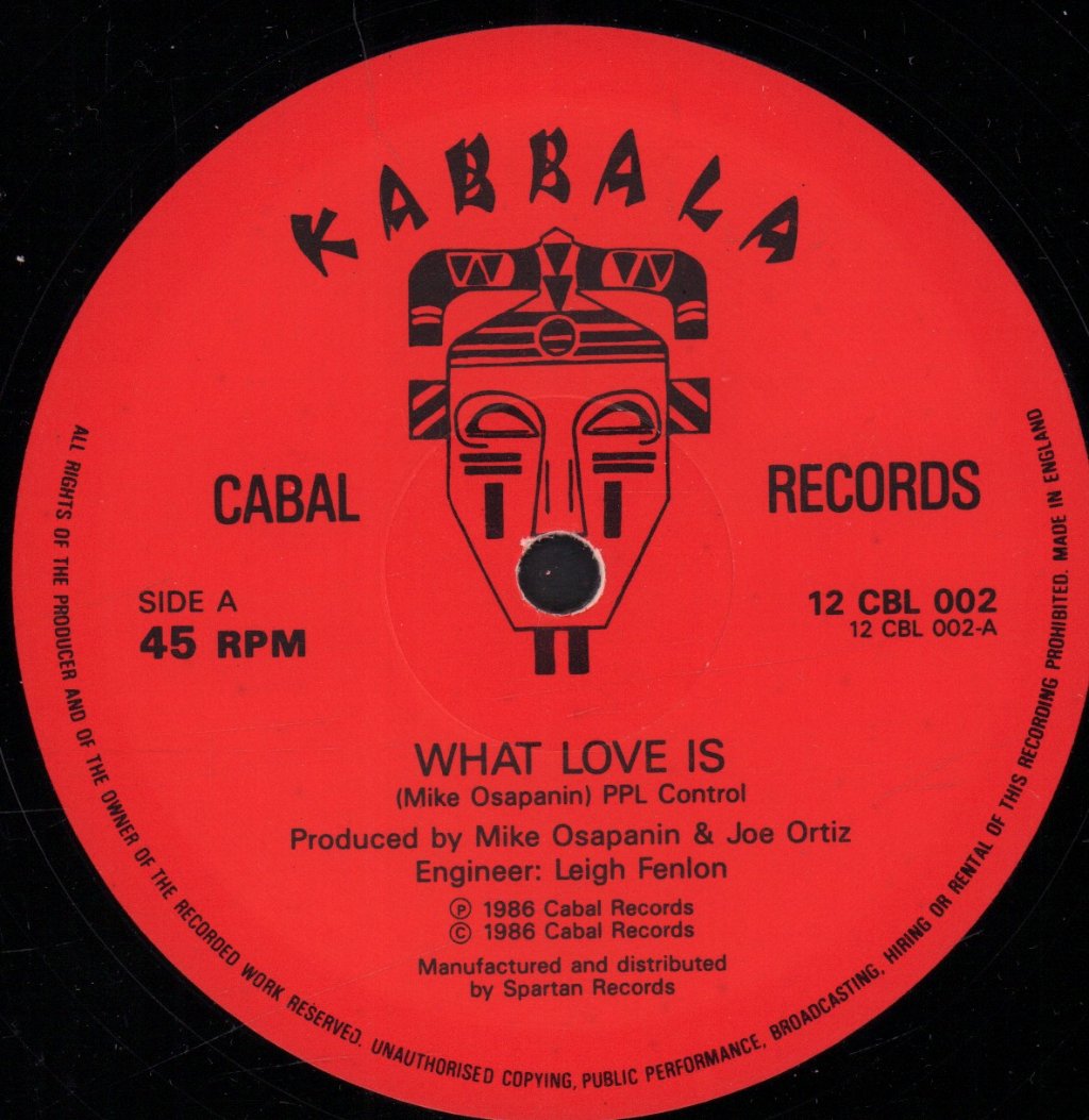 Kabbala - What Love Is - 12 Inch