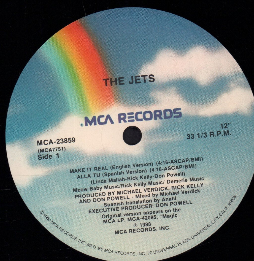 Jets (80'S Pop) - Make It Real - 12 Inch