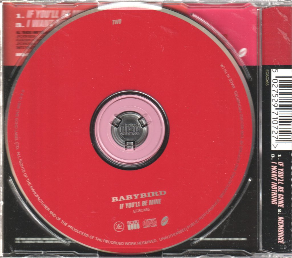 Babybird - If You'll Be Mine - Cd