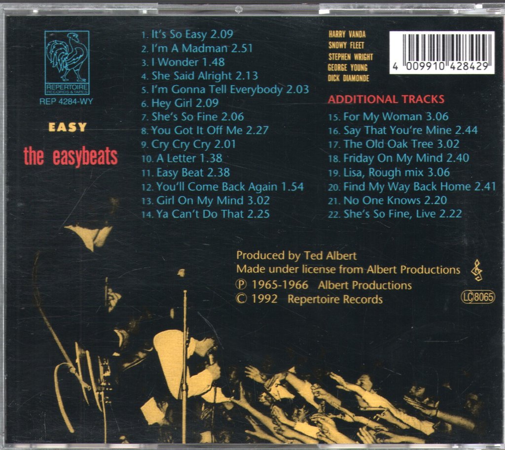 Easybeats - Easy - Cd