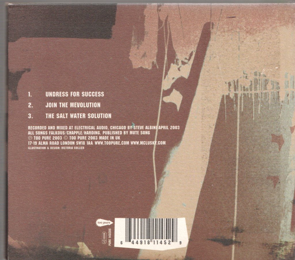 Mclusky - Undress For Success - Cd
