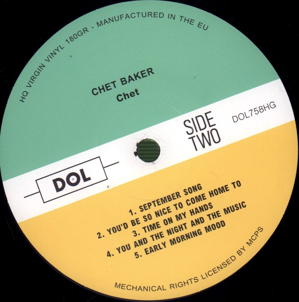 Chet Baker - Chet - Lp