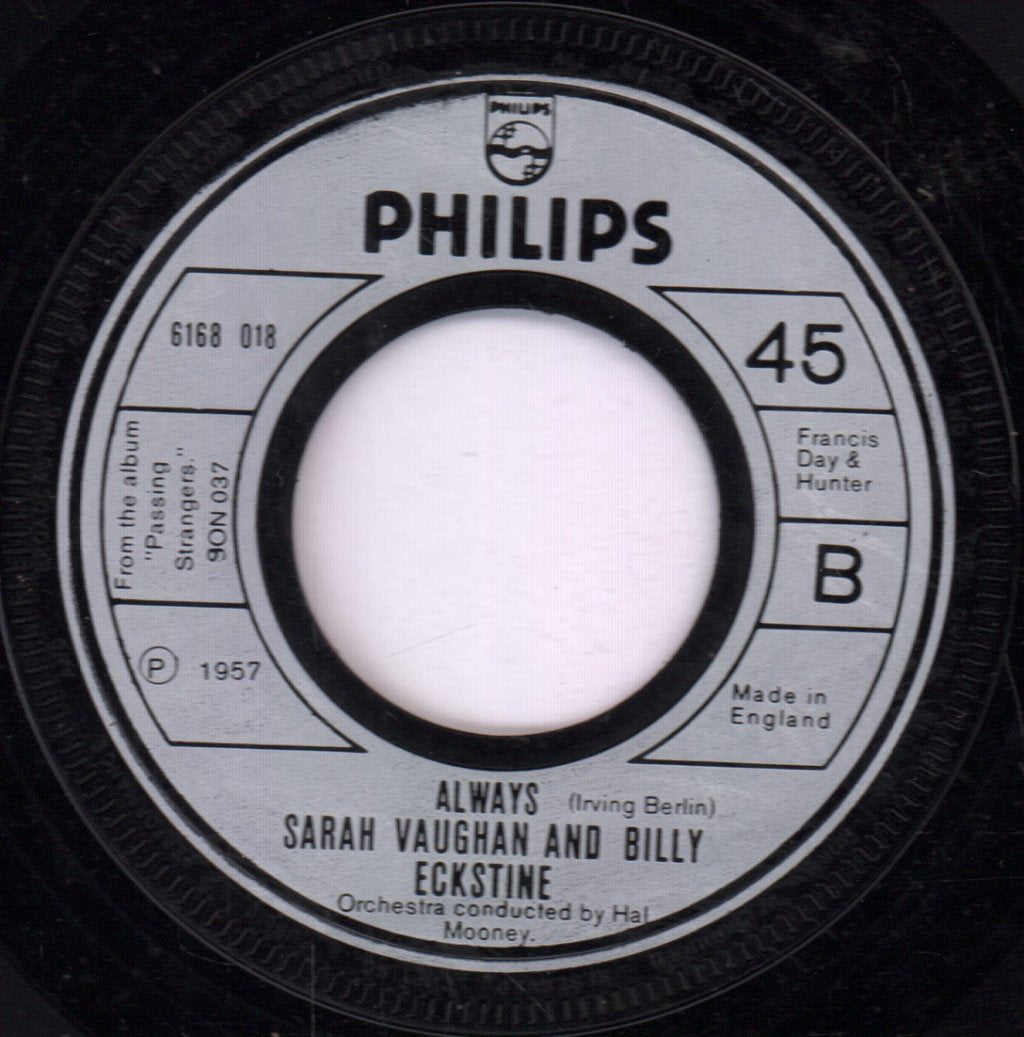 Sarah Vaughan And Billy Eckstine - Passing Strangers - 7 Inch