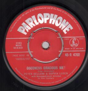 Peter Sellers And Sophia Loren - Goodness Gracious Me - 7 Inch