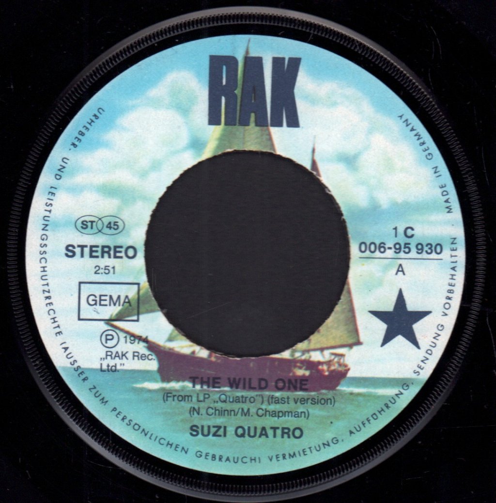 Suzi Quatro - Wild One - 7 Inch