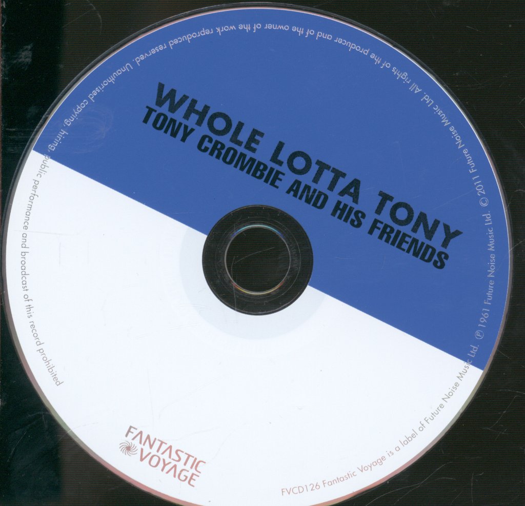 Tony Crombie - Whole Lotta Tony - Cd