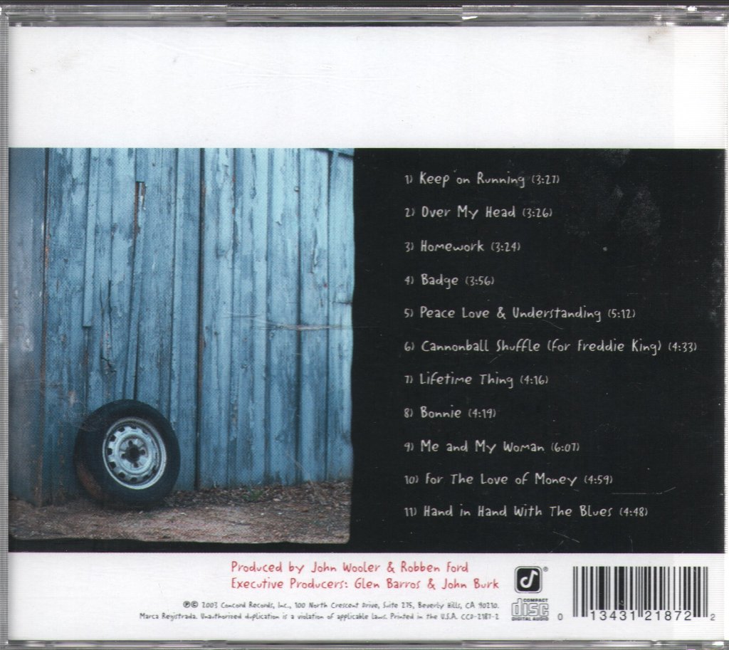 Robben Ford - Keep On Running - Cd