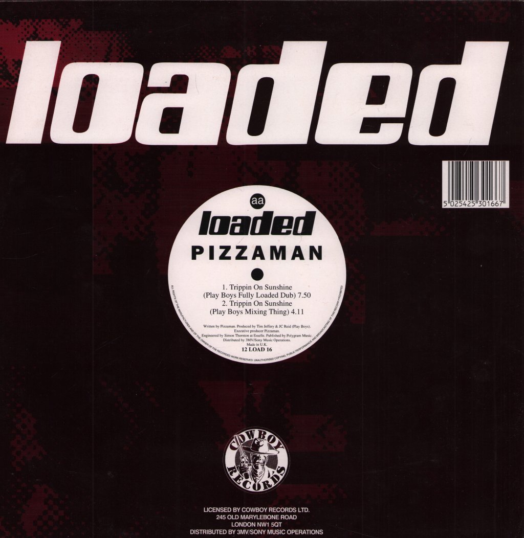 Pizzaman - Trippin On Sunshine - 12 Inch