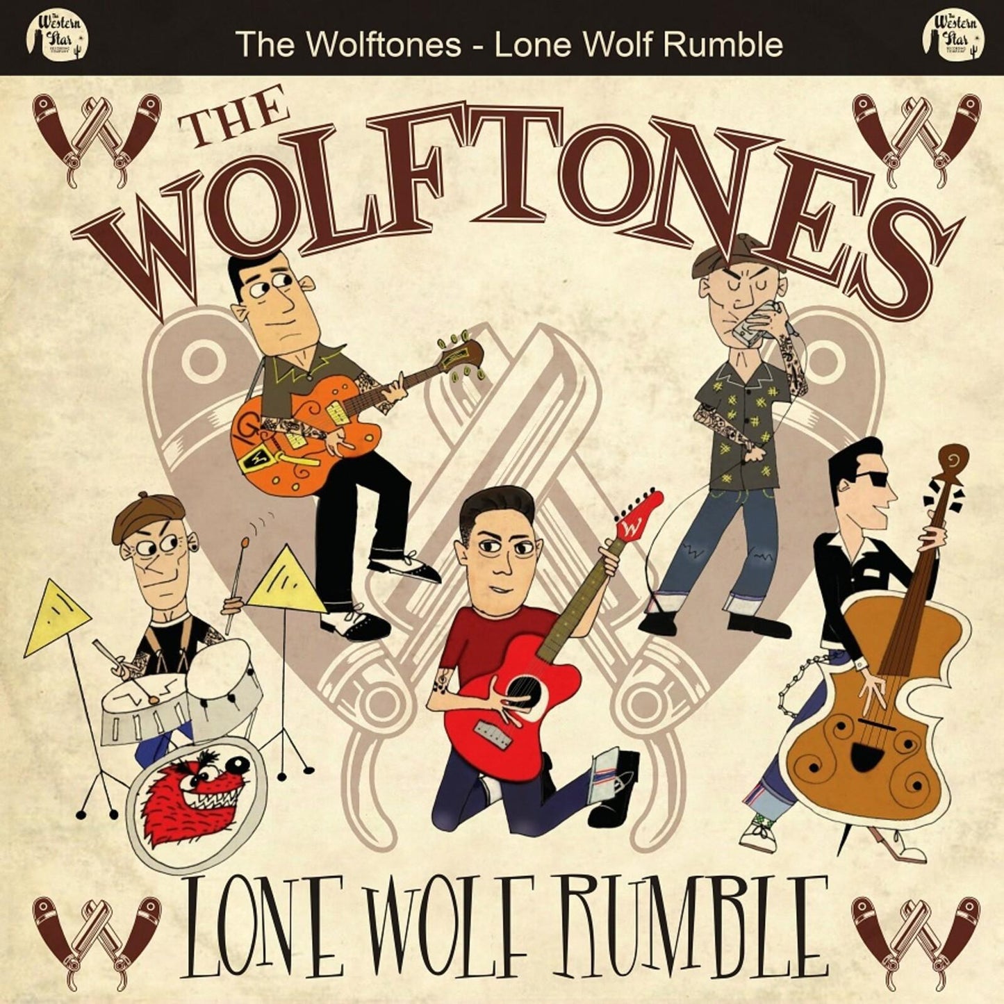 Wolftones - Lone Wolf Rumble - 10 Inch