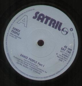 Dance People - Dance People Part 1 - 7 Inch