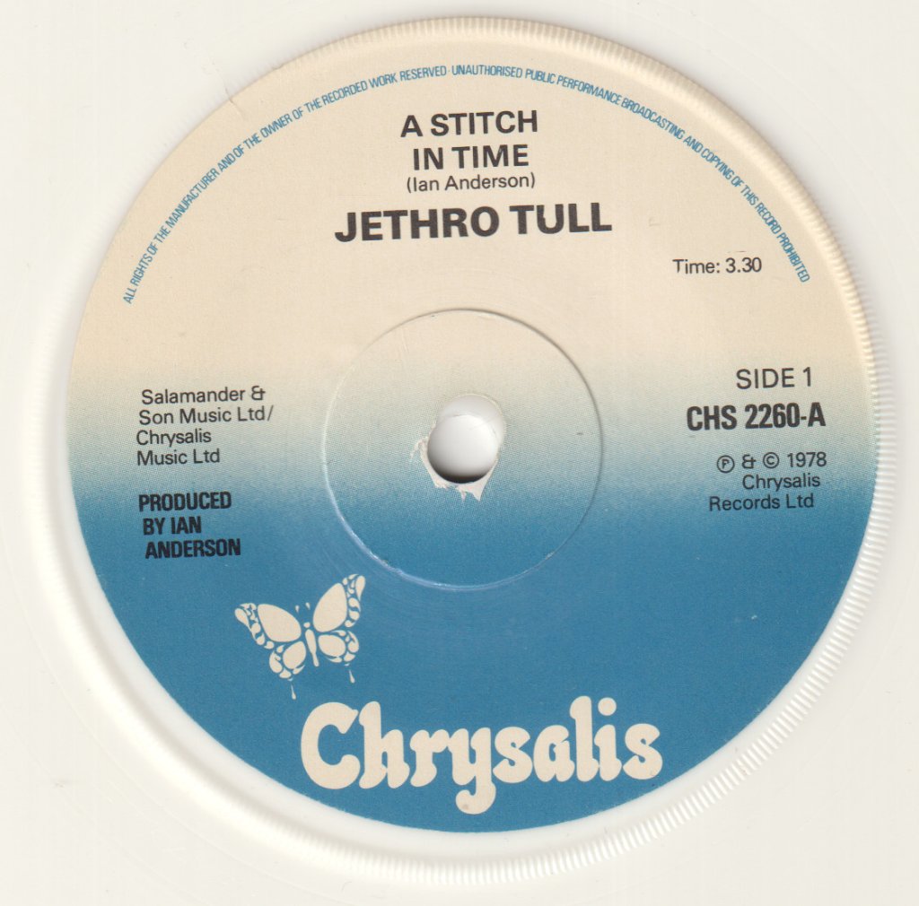 Jethro Tull - A Stitch In Time - 7 Inch