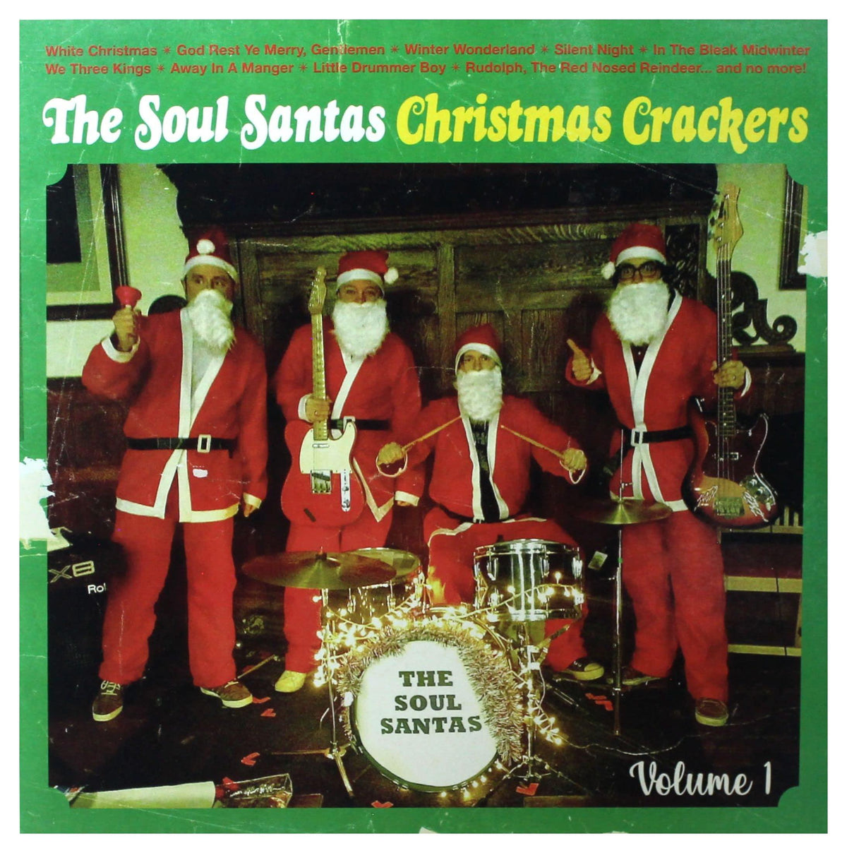 Soul Santas - Christmas Crackers, Vol 1 (Luck Dip Green Or Red Vinyl) - Lp