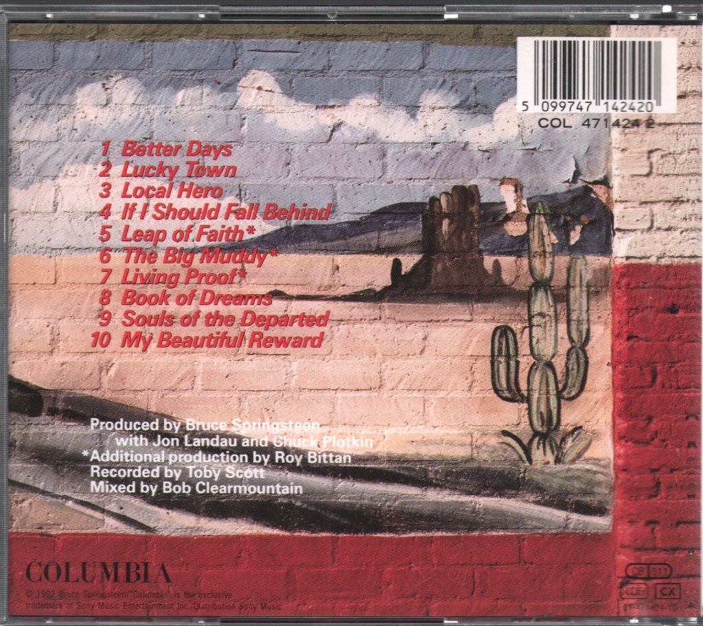 Bruce Springsteen - Lucky Town - Cd
