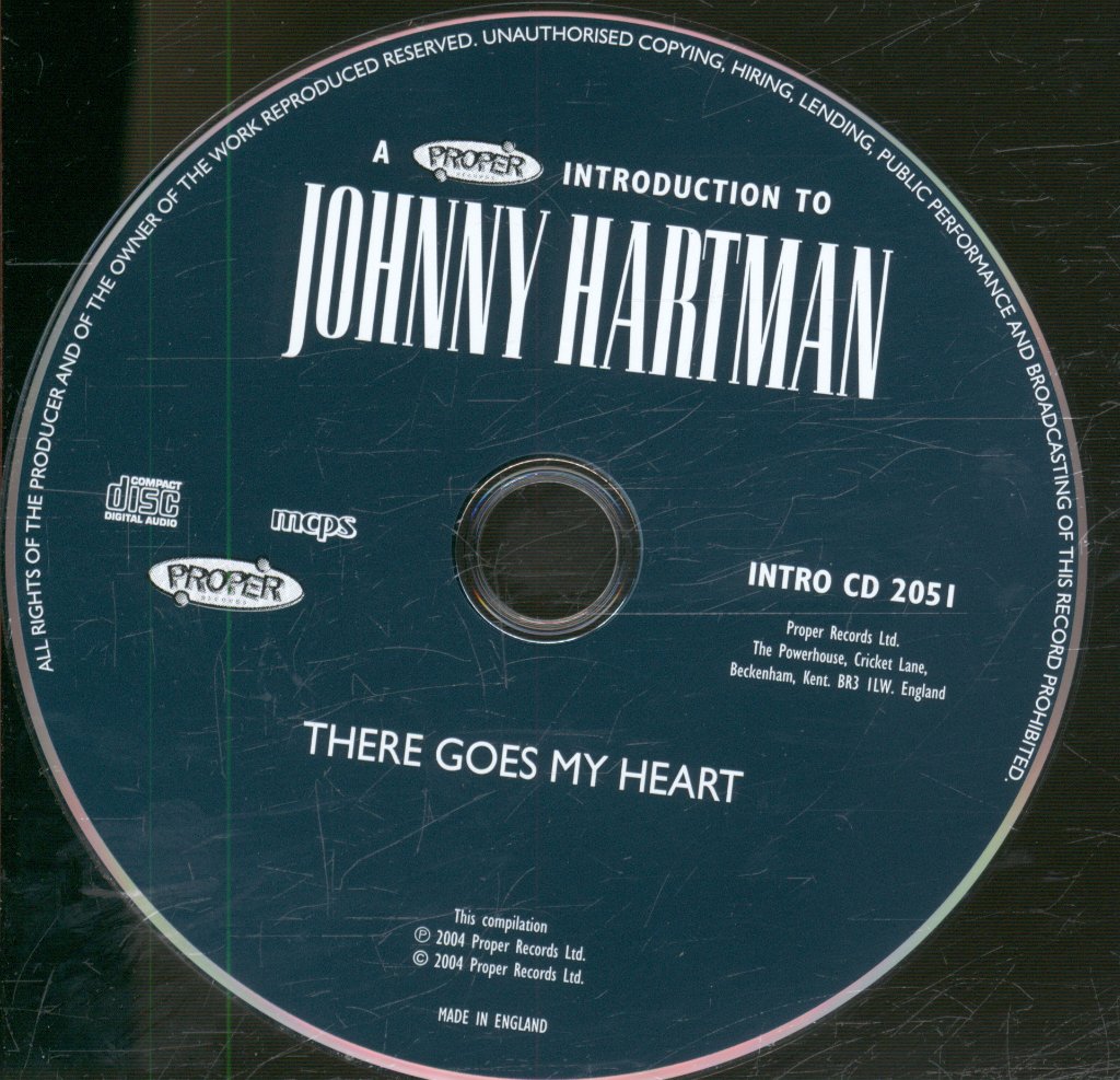 Johnny Hartman - There Goes My Heart - Cd