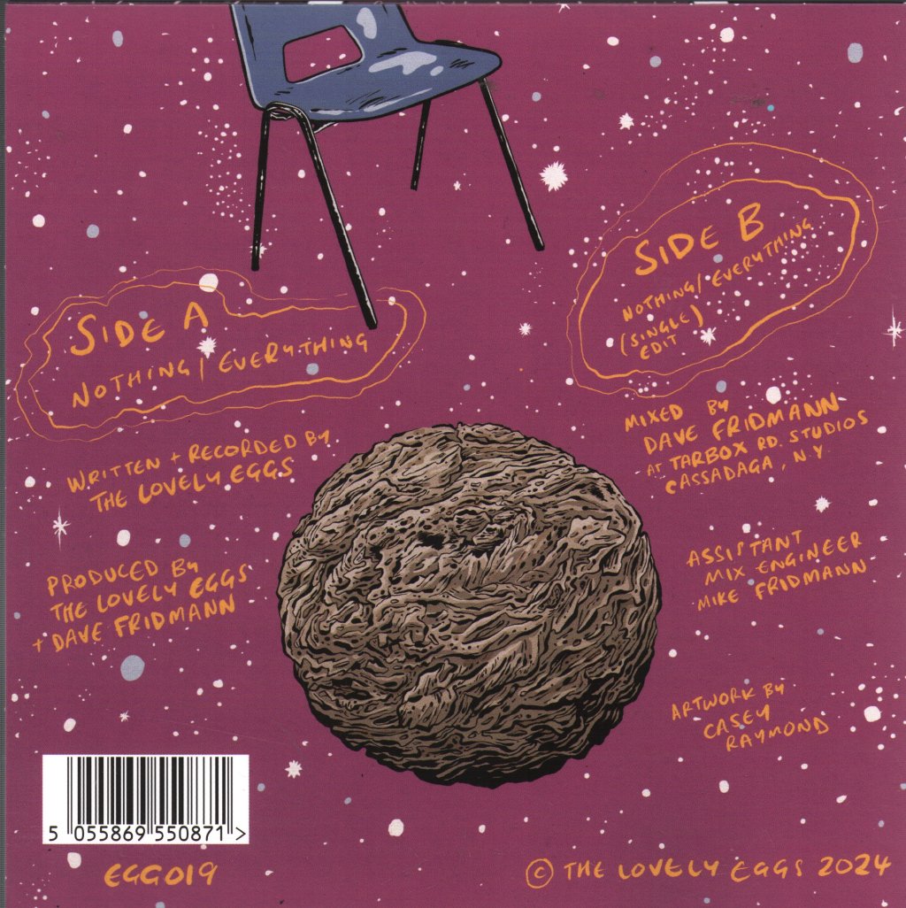 Lovely Eggs - Nothing / Everything - 7 Inch