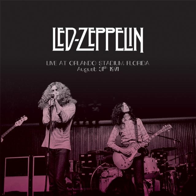 Led Zeppelin - Live In Orlando. Florida. August 31th 1971 - Double Lp