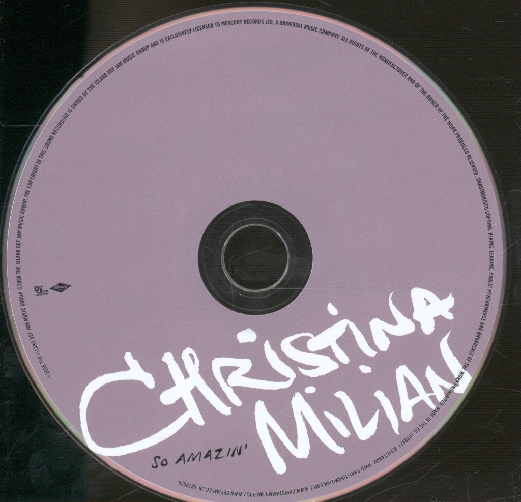 Christina Milian - So Amazin' - Cd