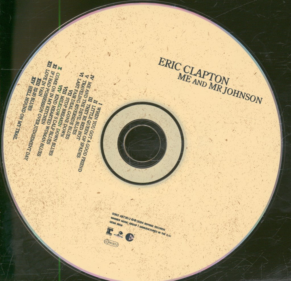 Eric Clapton - Me And Mr Johnson - Cd