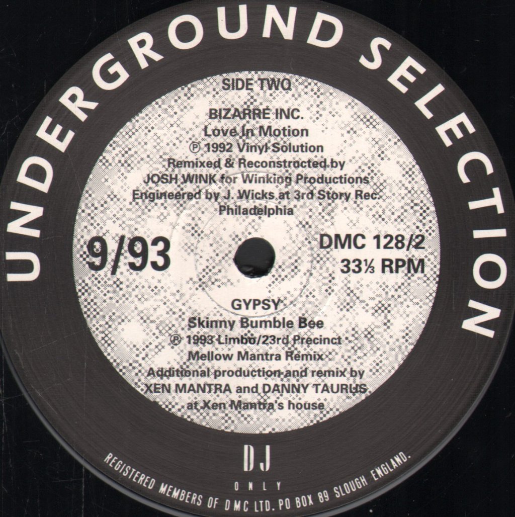 Various Artists - Underground Selection 9/93 - 12 Inch