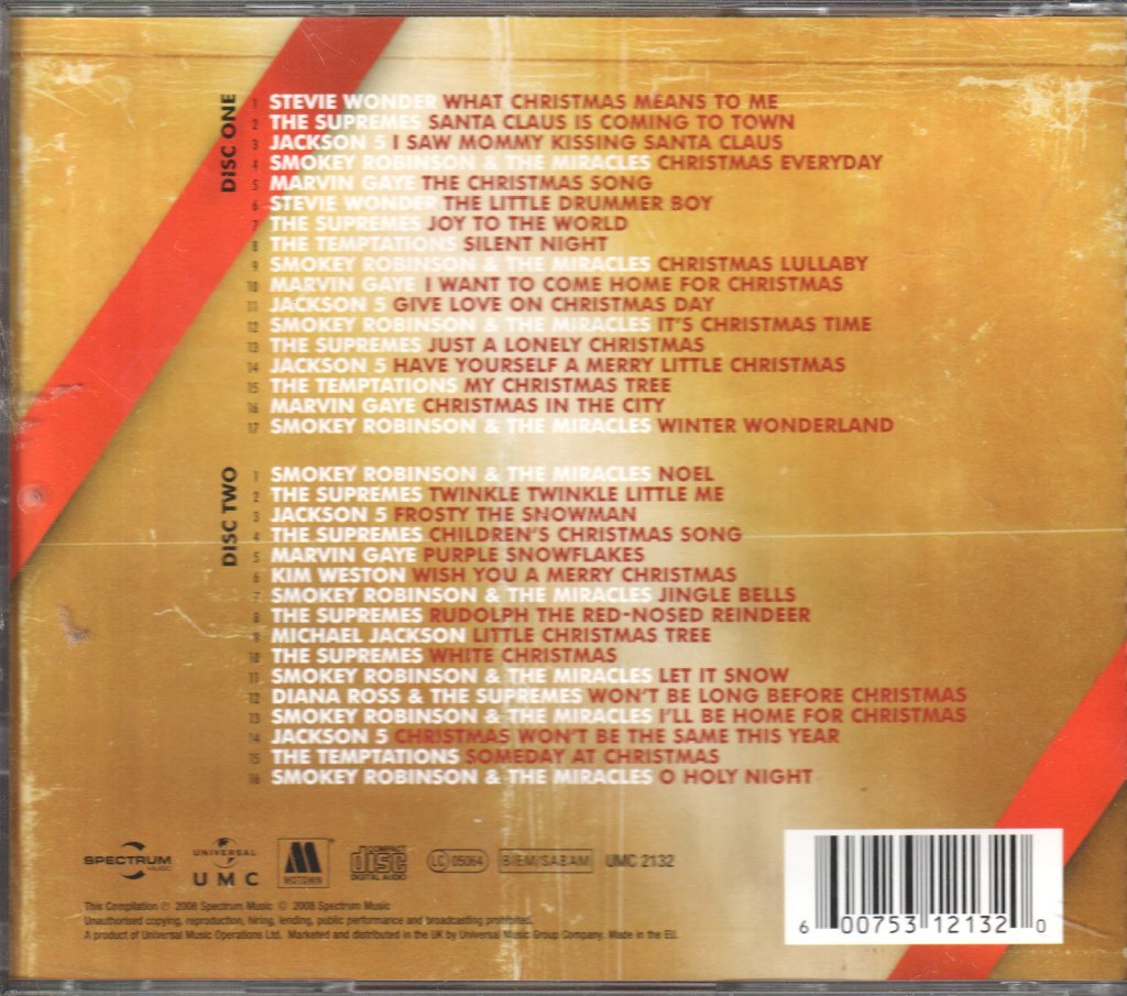 Various Artists - Motown Christmas - Double Cd