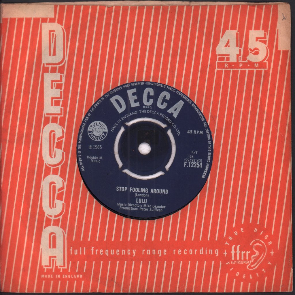 Lulu - Tell Me Like It Is - 7 Inch