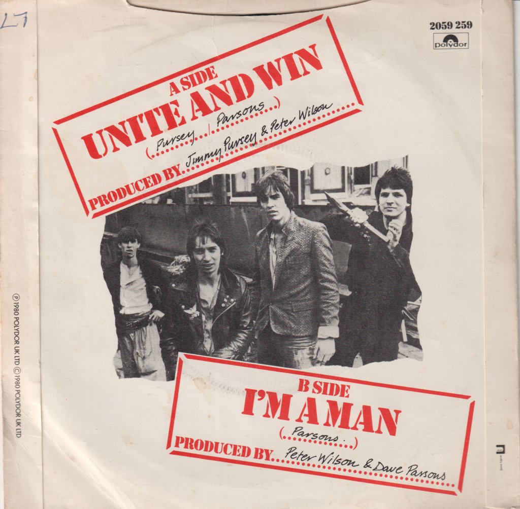 Sham 69 - Unite And Win - 7 Inch