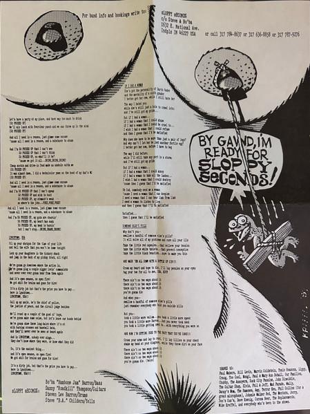 Sloppy Seconds - First Seven Inches - 7 Inch