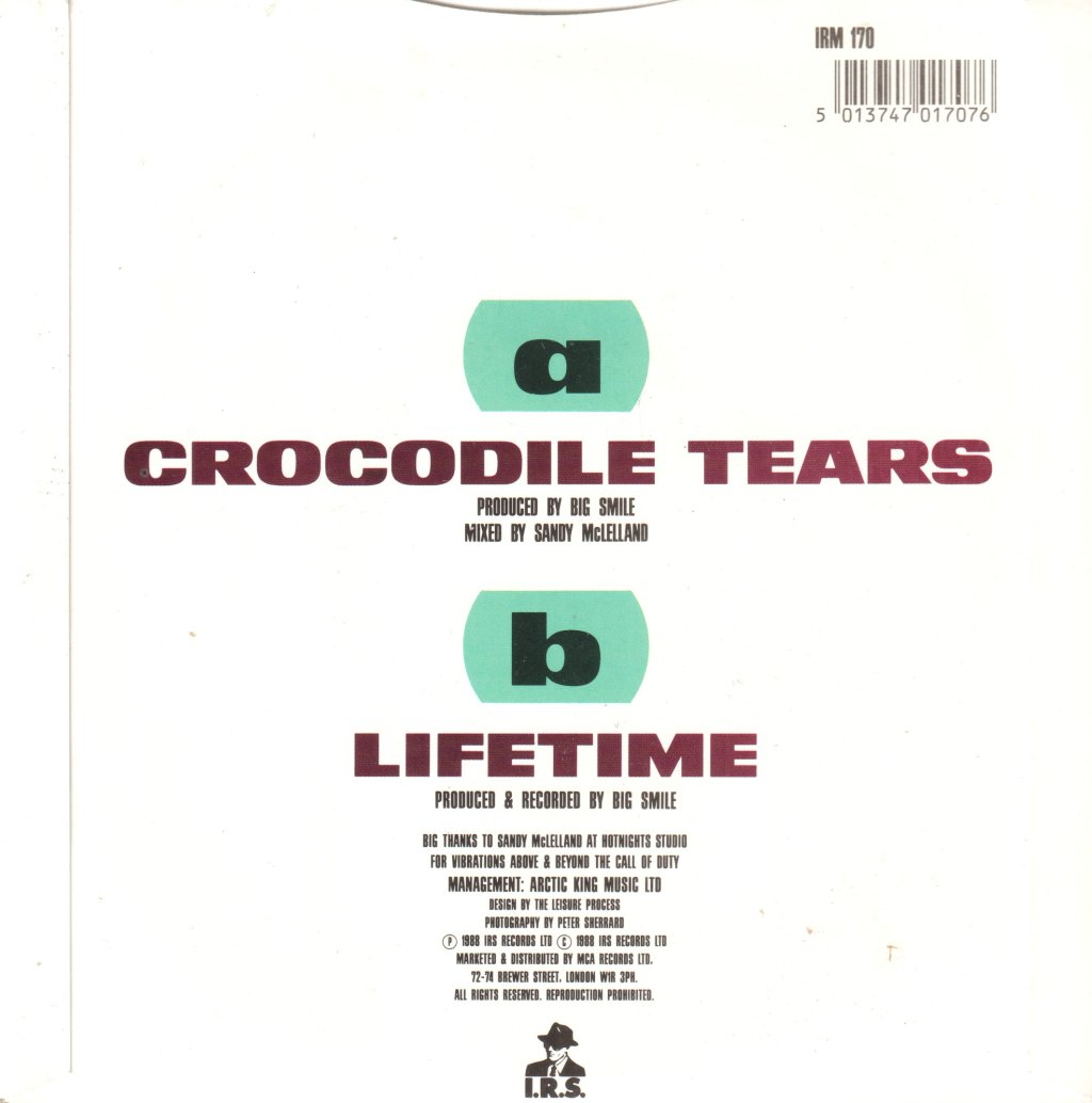 Big Smile - Crocodile Tears - 7 Inch