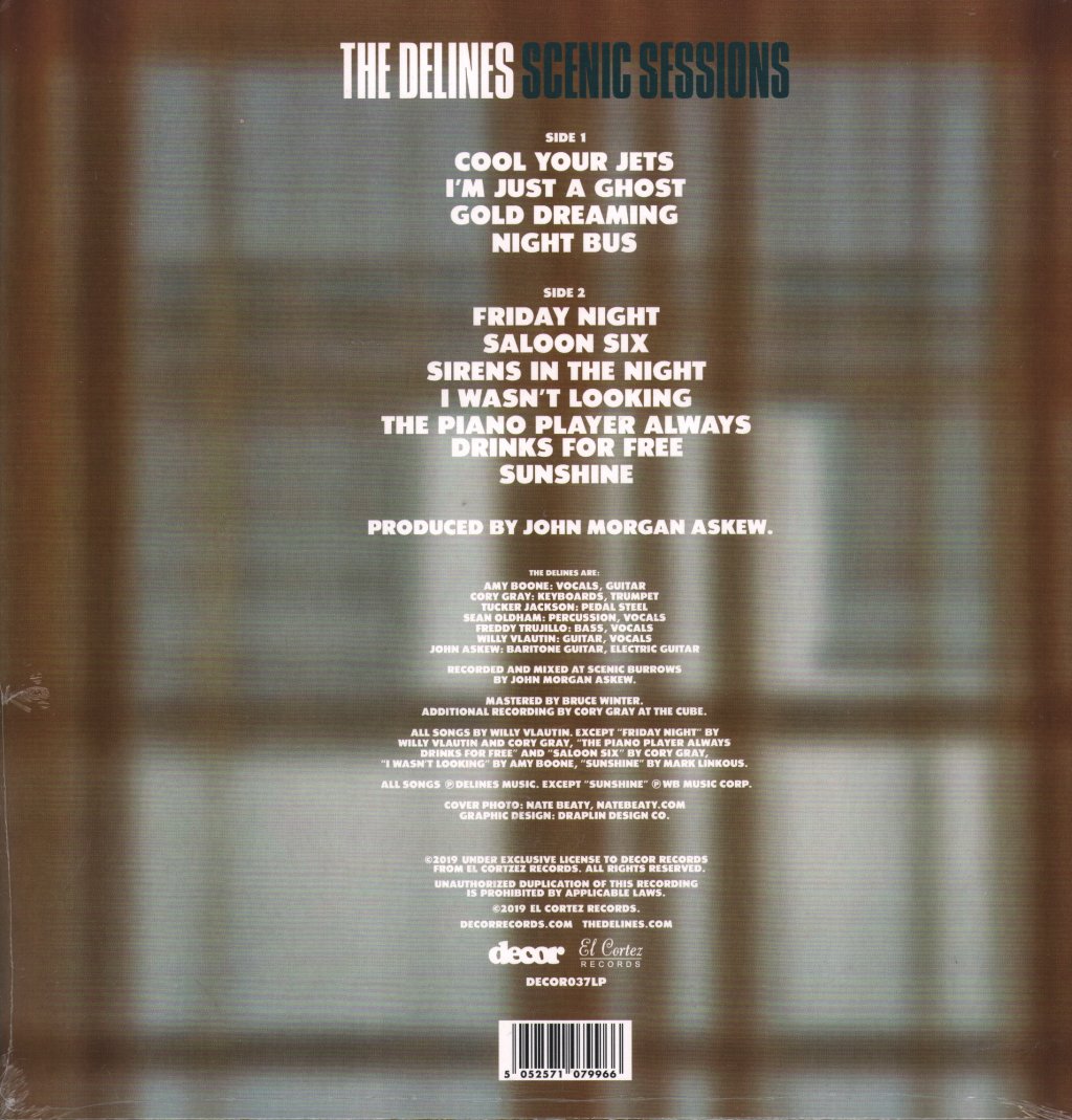 Delines - Scenic Sessions - Lp