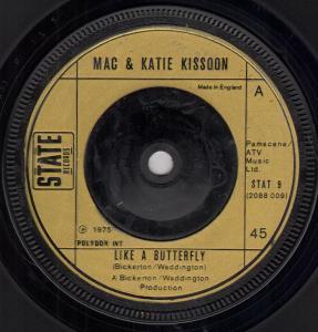 Mac And Katie Kissoon - Like A Butterfly - 7 Inch