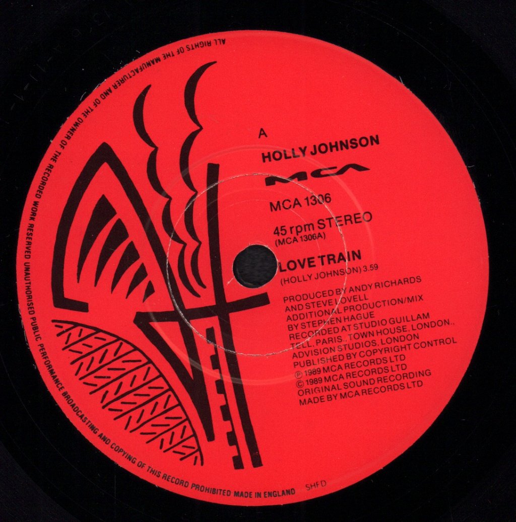 Holly Johnson - Love Train - 7 Inch