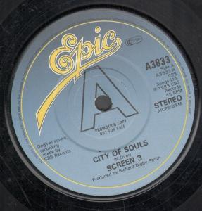 Screen 3 - City Of Souls - 7 Inch