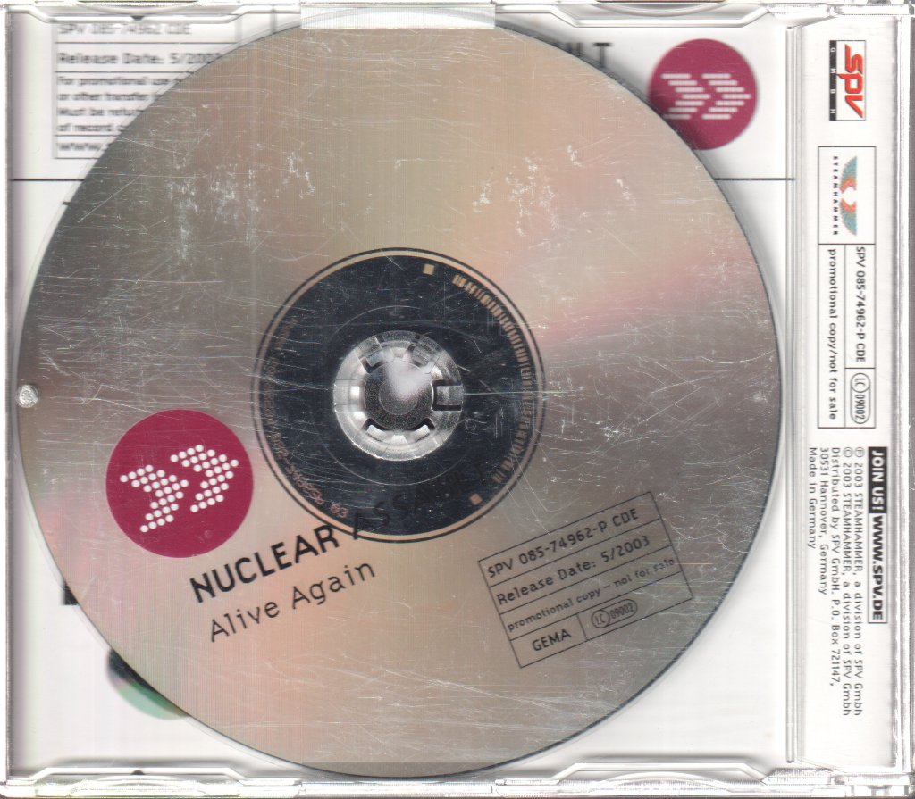 Nuclear Assault - Alive Again - Cd