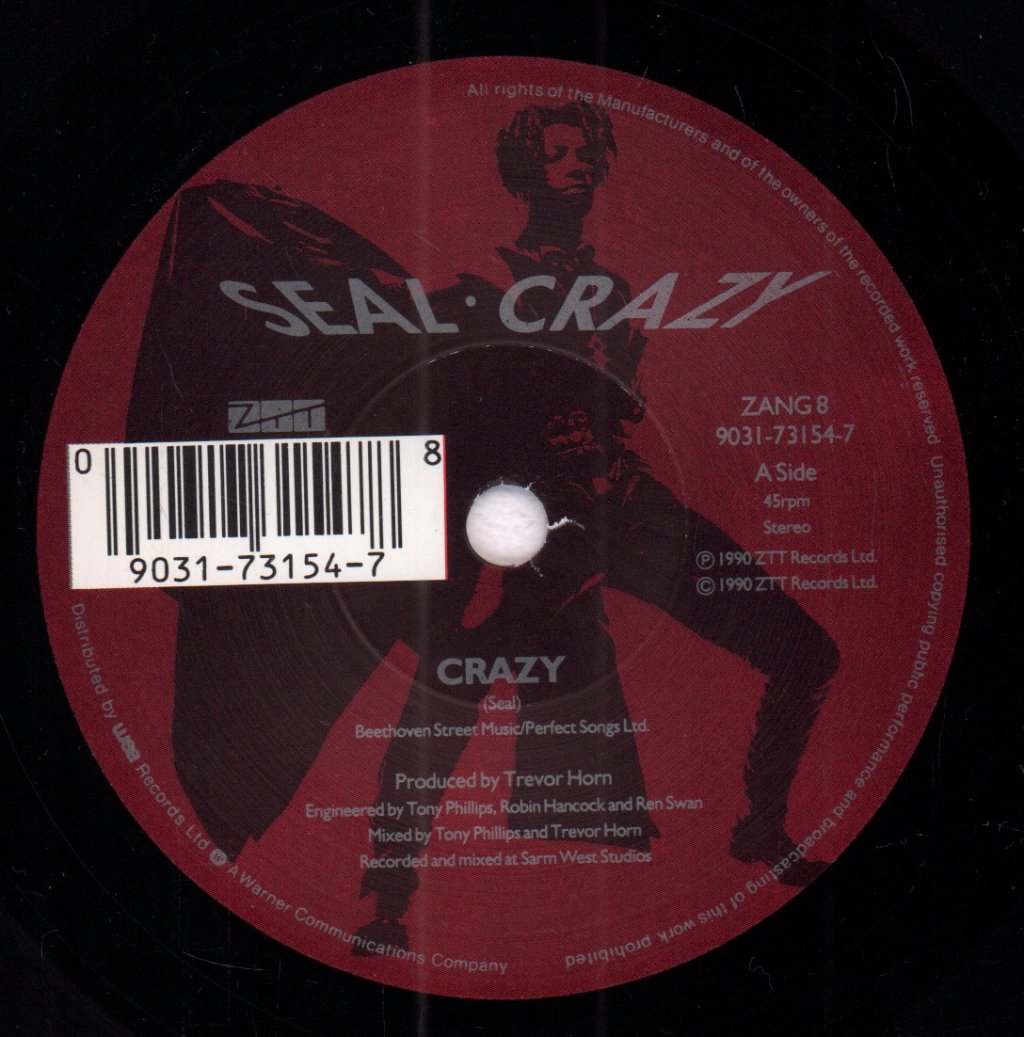 Seal - Crazy - 7 Inch