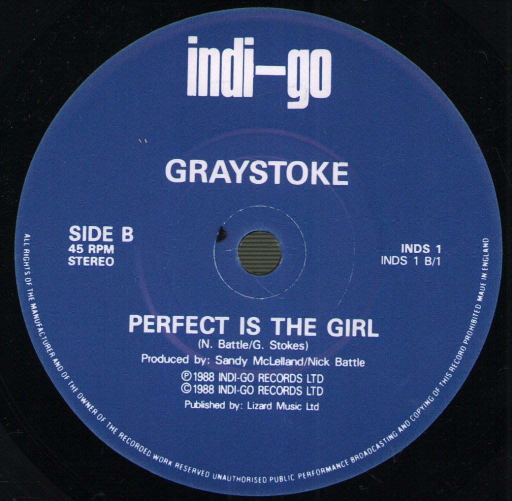 Graystoke - Up On The Roof - 7 Inch