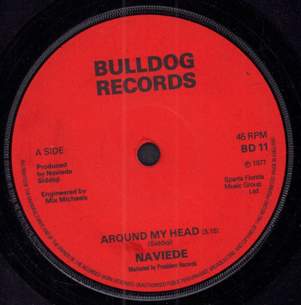 Naviede - Around My Head - 7 Inch