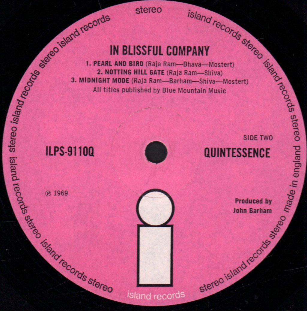 Quintessence - In Blissful Company - Lp
